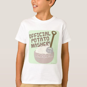 T-shirt Cette année Masher officiel de pomme de terre