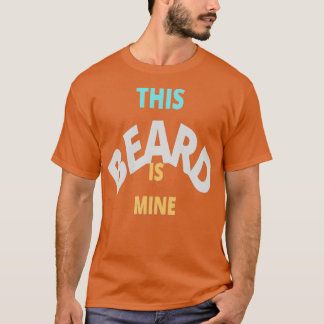 T-shirt Cette Barbe Est À Moi