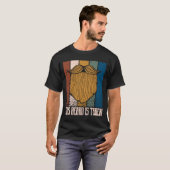 T-shirt Cette Barbe Est Prise Manly Humour Masculine Beard (Devant entier)