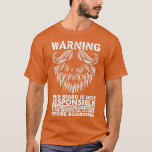 T-shirt Cette barbe n'est pas responsable