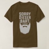 T-shirt Cette barbe prise Hipster drôle barbe 1 (Design devant)