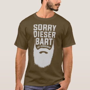 T-shirt Cette barbe prise Hipster drôle barbe 1