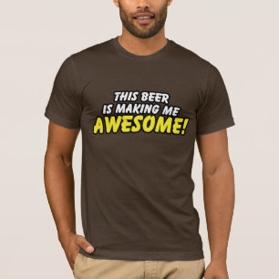 T-shirt Cette bière me rend impressionnant