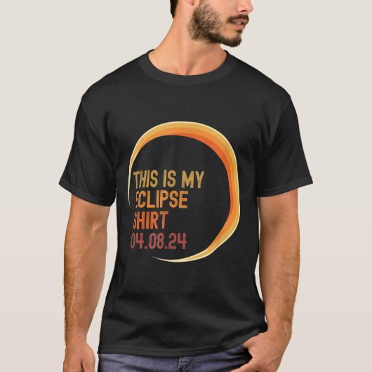 T-shirt Cette chemise Eclipse 04 08 24 Total (Devant)