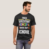 T-shirt Cette Directrice Adjointe Aime Son Appréciation De (Devant entier)