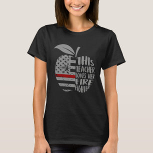 T-shirt Cette enseignante adore dire que sa femme est pomp