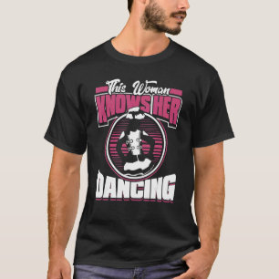 T-shirt Cette Femme Connaît Sa Danse Country Western Line