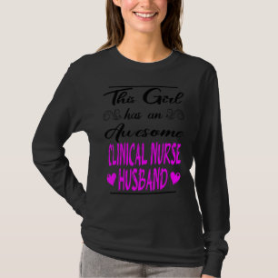 T-shirt Cette Fille A Un Époux Clinique Magnifique