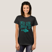 T-SHIRT CETTE FILLE ADORE PÊCHER (Devant entier)