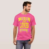 T-shirt Cette Fille Aime Tout Simplement La Plongée Sous-M (Devant entier)
