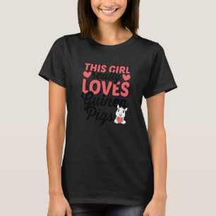 T-shirt Cette fille aime vraiment les Amoureux des animaux