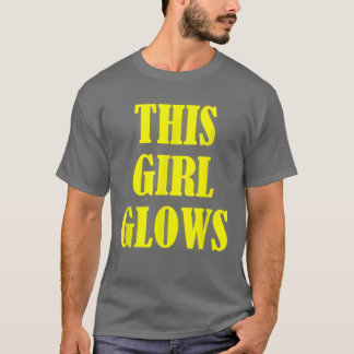 T-shirt Cette fille brille la 80's Retro Neon Party T-Shir