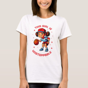 T-shirt Cette Fille Est Inarrêtable