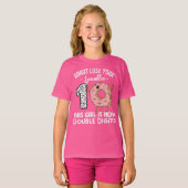 T-shirt Cette fille est maintenant double chiffres 10e ann (Devant entier)