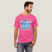 T-shirt Cette Fille Est Un Don Mère (Devant entier)