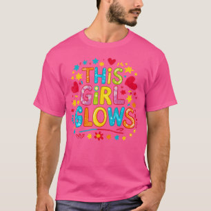 T-shirt Cette Fille Joue Pour Femmes Filles Tie Dye Thème 
