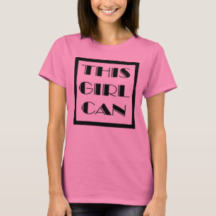 T-shirt Cette fille peut