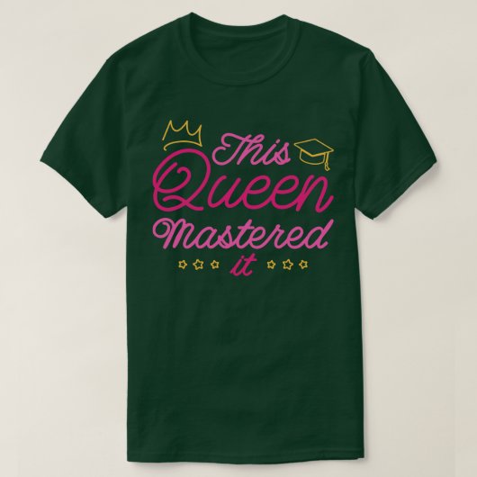 T-shirt Cette Maîtrise Il IV (Design devant)