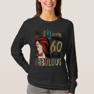 T-shirt Cette maman fait 60 look fabuleux style léopard 60
