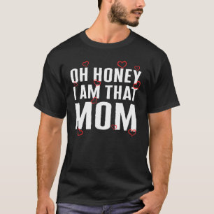 T-shirt Cette maman Honey Fête des mères pour sa nouvelle 