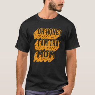 T-shirt Cette maman Honey Fête des mères pour sa nouvelle 