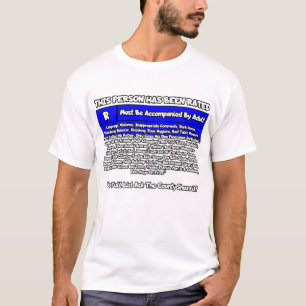 T-shirt Cette personne a été cotée R...