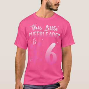 T-shirt Cette petite meneuse de claque a 6 ans Fête d'anni