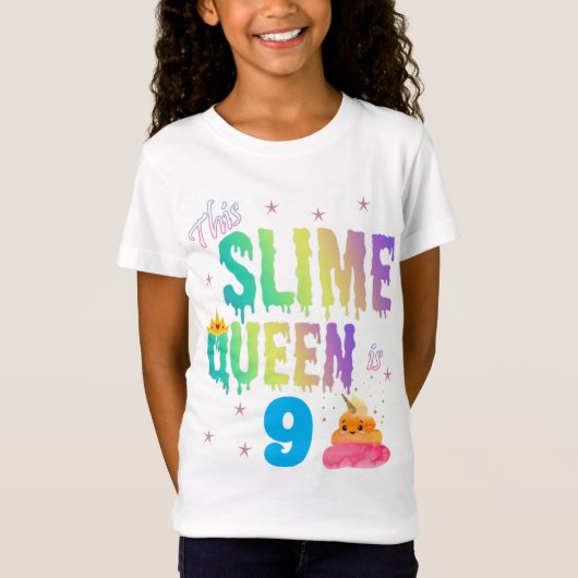 T-Shirt Cette petite reine est une tenue d'anniversaire su (Devant)