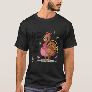 T-shirt Cette Petite Turquie Va Être Une Grande Soeur Que