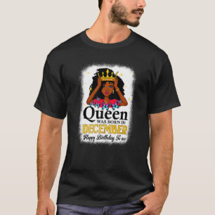 T-shirt Cette Reine Est Née En Décembre Anniversaire Petit