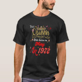 T-shirt Cette Reine Est Née En Mai 1978 Mai Femmes Anniver (Devant)