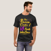 T-shirt Cette Reine fait 65 paraître fabuleux I 65th Birth (Devant entier)