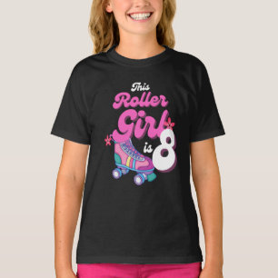 T-shirt Cette Roller Girl Est Une Idée Cadeau De Ski Roul