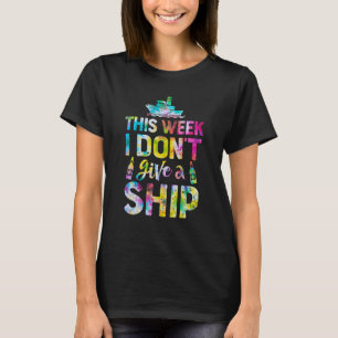 T-shirt Cette semaine, je ne donne pas d'aquarelle de navi