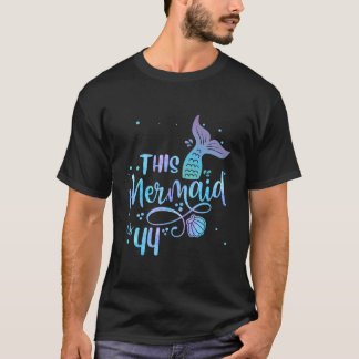T-shirt Cette sirène a 44 enfants, 44e mères sirènes
