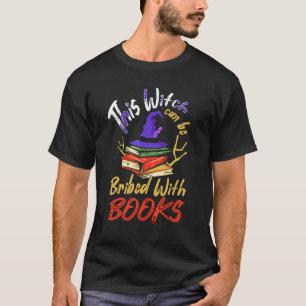 T-shirt Cette Sorcière Peut Être Bridée De Livres Hallowee