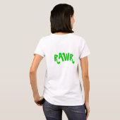 T-shirt Cette tortue a la rage (Dos entier)