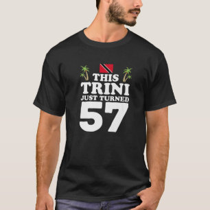 T-shirt Cette Trini vient de souffler 57 bougies Trinité 5