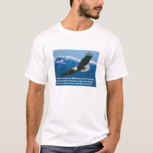 T-shirt Ceux Qui Attendent Le Seigneur (Devant)
