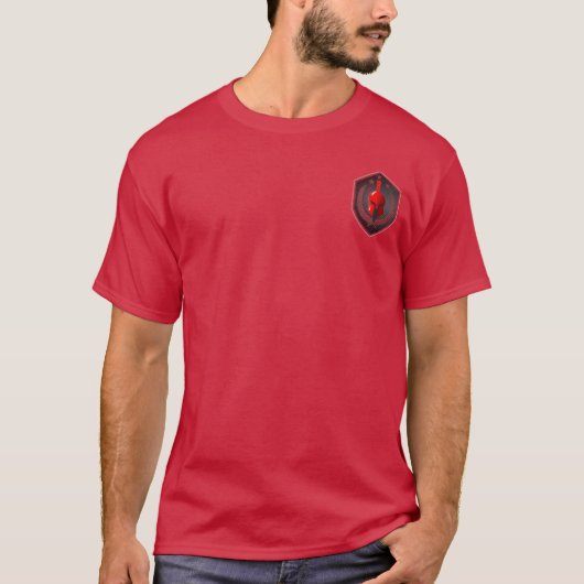 T-shirt CGI - Rouge (Devant)