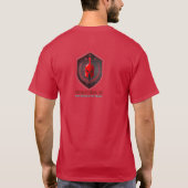 T-shirt CGI - Rouge (Dos)
