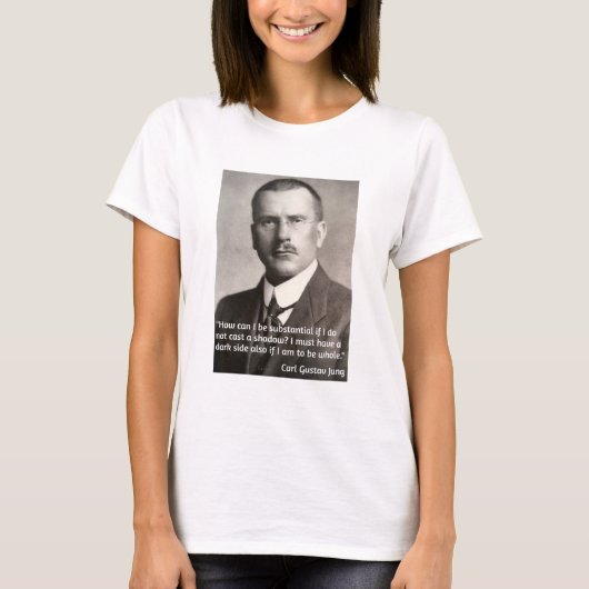 T-shirt CGJung sur l'obscurité (Devant)