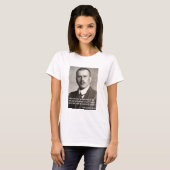 T-shirt CGJung sur l'obscurité (Devant entier)