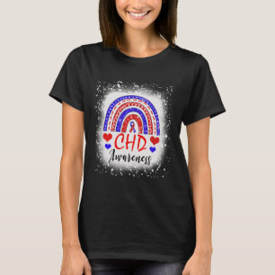 T-shirt Ch Bleu Congénitale Déficience cardiaque Lun