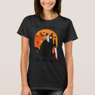 T-shirt Ch Ch Ch Ch Meow Meow Meow Meow Cat