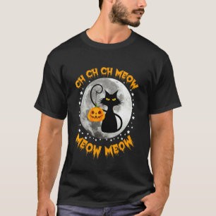 T-shirt Ch Ch Ch Meow Meow Costume Vendredi Épouvantable H