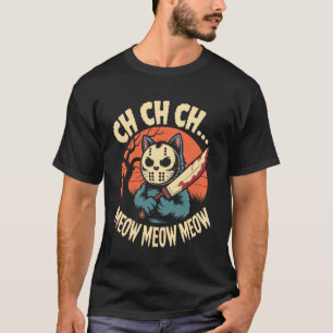 T-shirt CH CH CH... Miaou Miaou Miaou Amoureux de Chat Drô