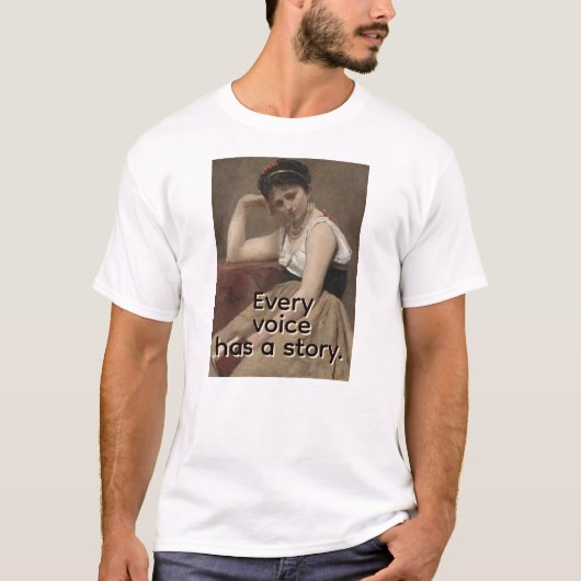 T-shirt Chacun a une voix (Devant)