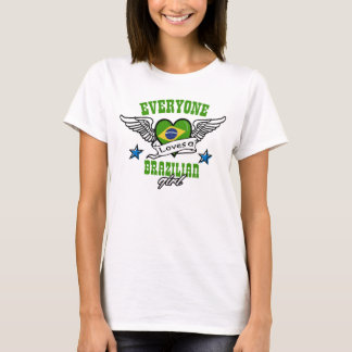 T-shirt Chacun aime une fille brésilienne