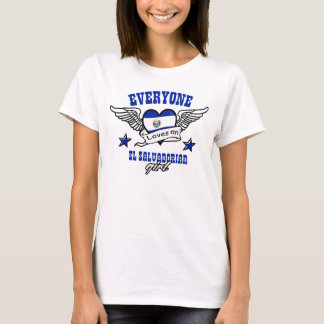 T-shirt Chacun aime une fille d'EL Salvadorien
